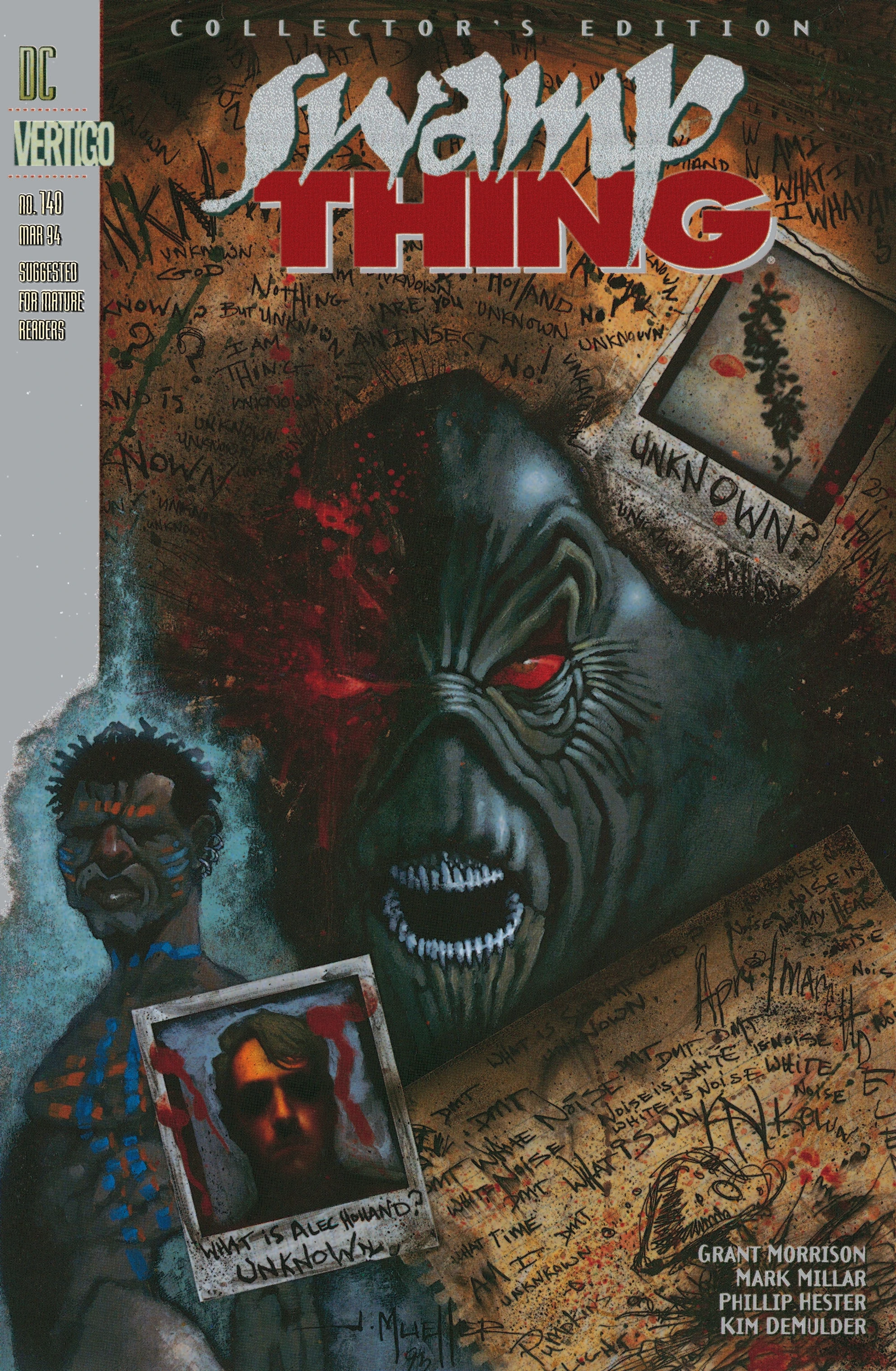 Swamp Thing #140 (DC, 1994 — Cover A) cover